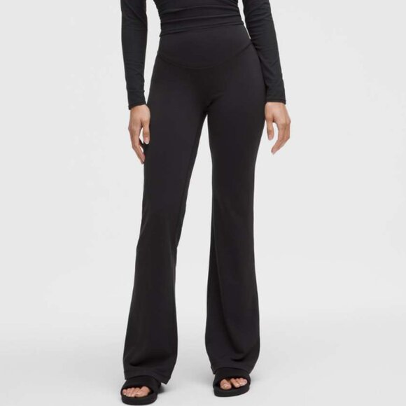 Lululemon Wunder Under SmoothCover High-Rise Bootcut Pant 34" Black (NWT)